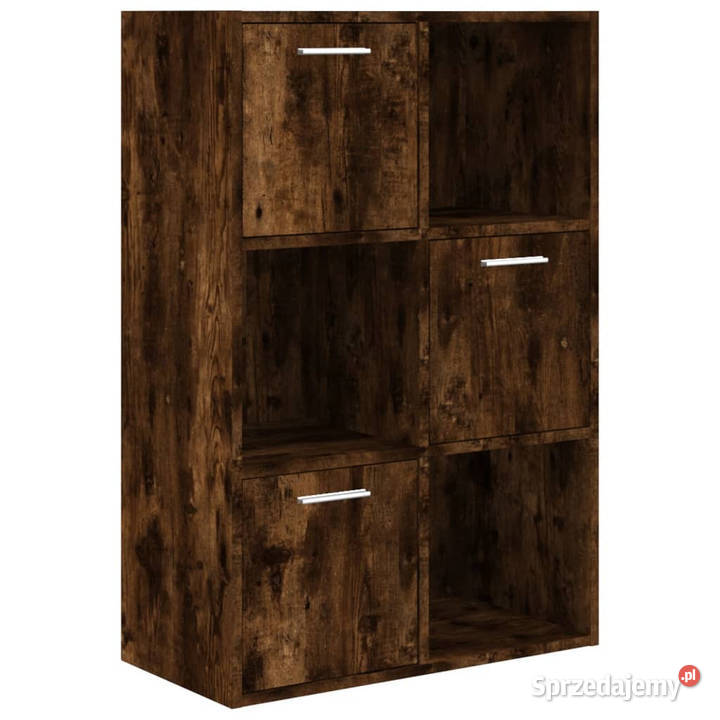 Regał przydymiony dąb 60x295x90 WM815453 Warszawa