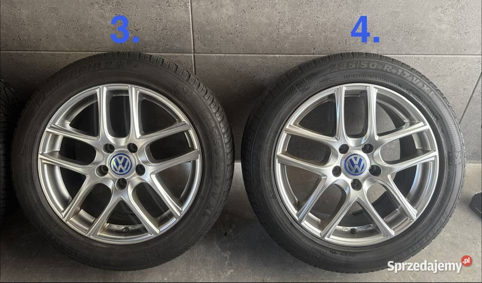 17 VW Troc Passat felgi koła komplet 5x112 ET45 sprzedam