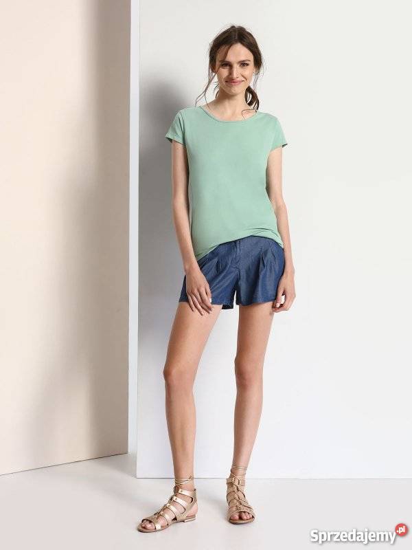 Zielony tshirt Top Secret małopolskie Olkusz