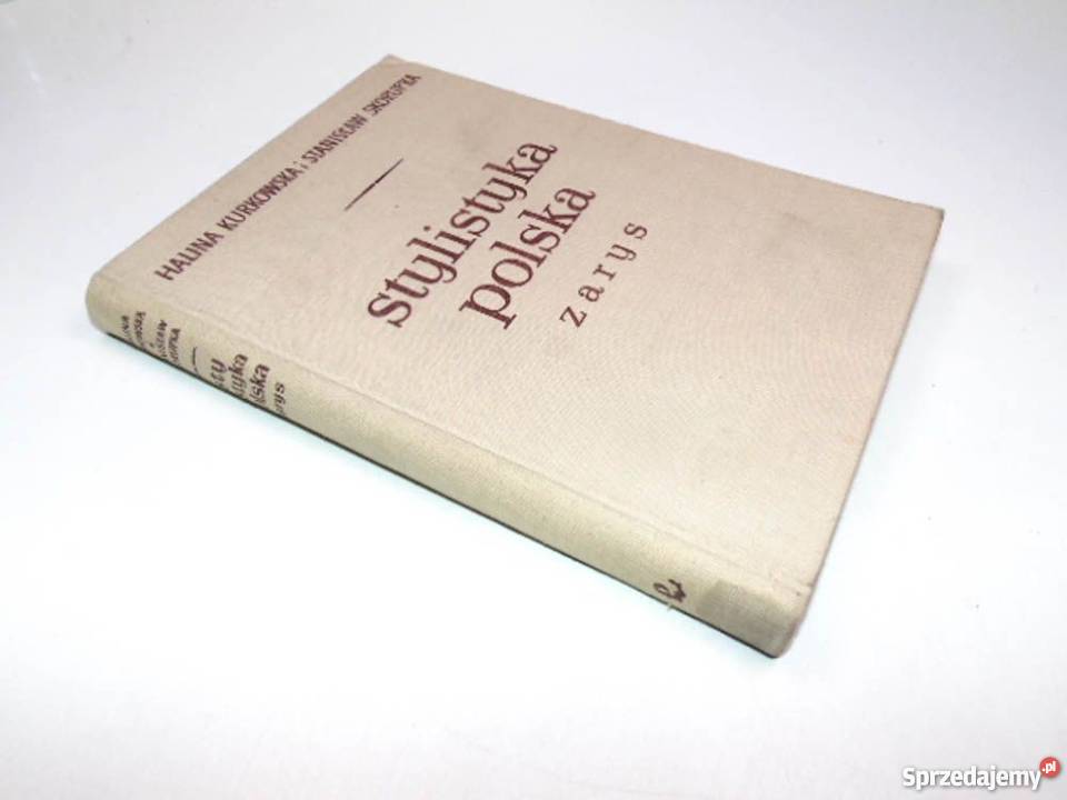 HALINA KURKOWSKA STYLISTYKA POLSKA ZARYS fa zachodniopomorskie Szczecin