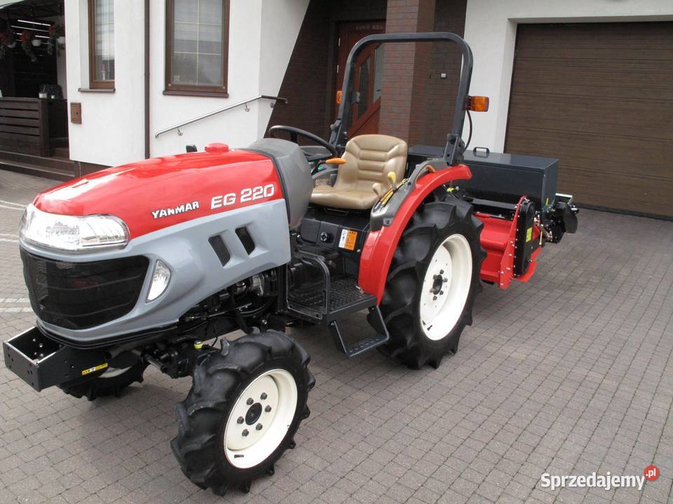Mini Traktorek Yanmar EG220 4X4 22KM Wspomaganie