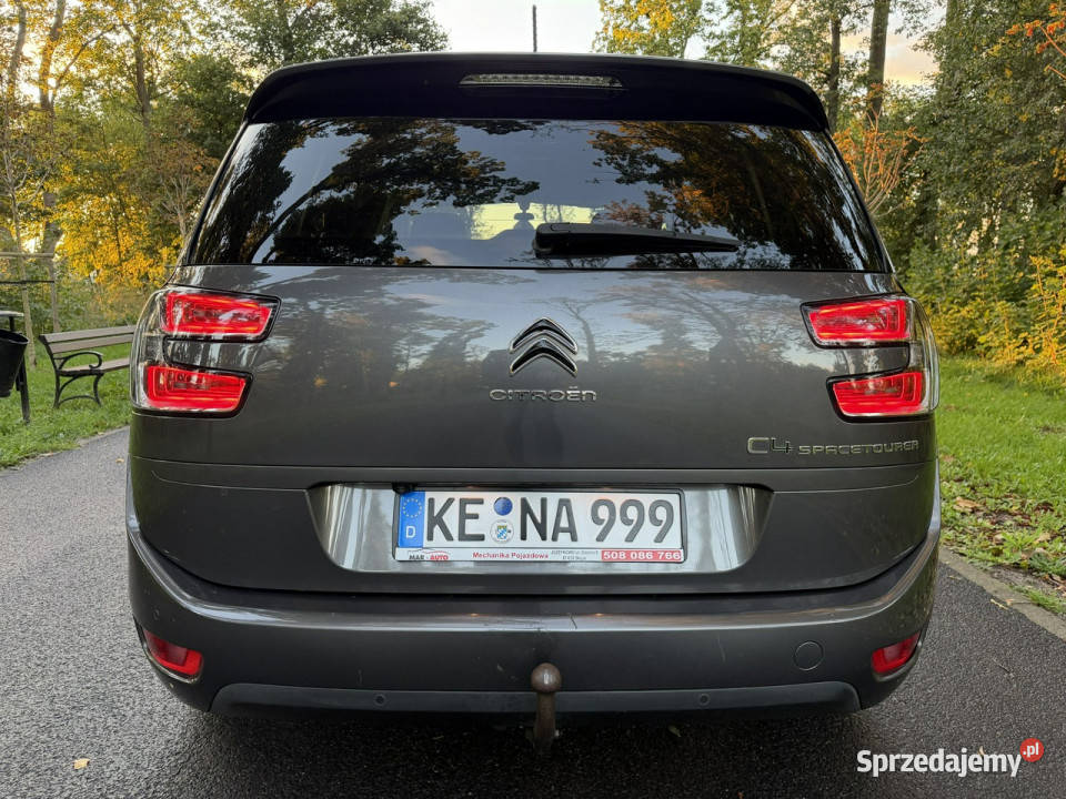 Citroen C4 SpaceTourer Exclusive 20 BlueHDI światła przeciwmgielne Józefkowo sprzedam