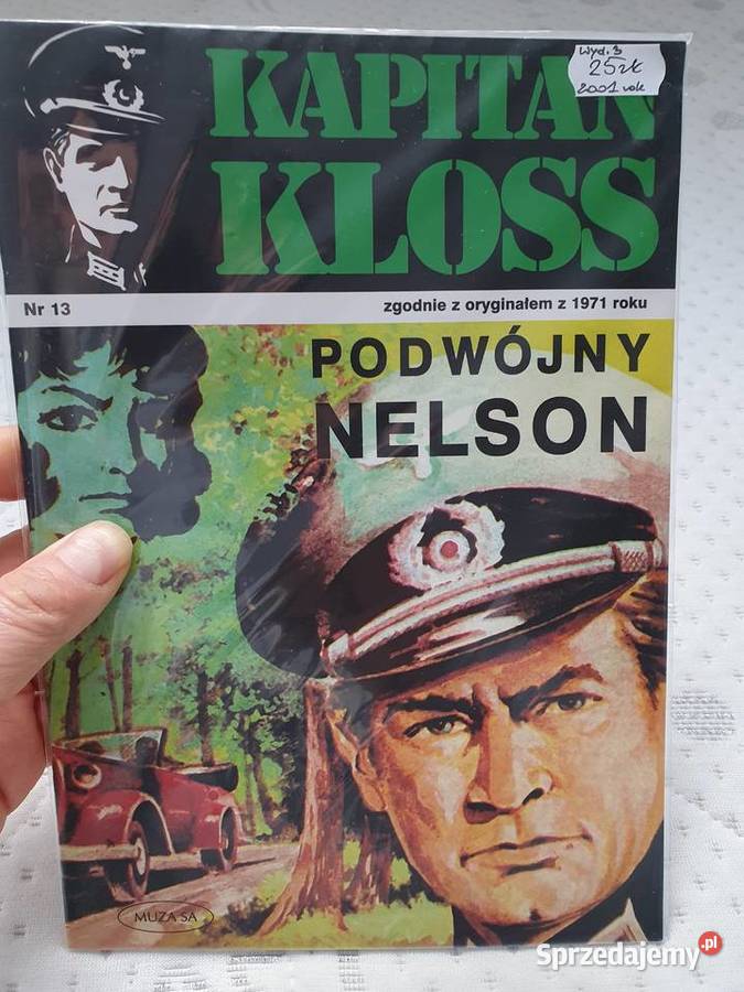 Kapitan Kloss zestaw 6 komiksów wyd Muza 2001 sprzedam