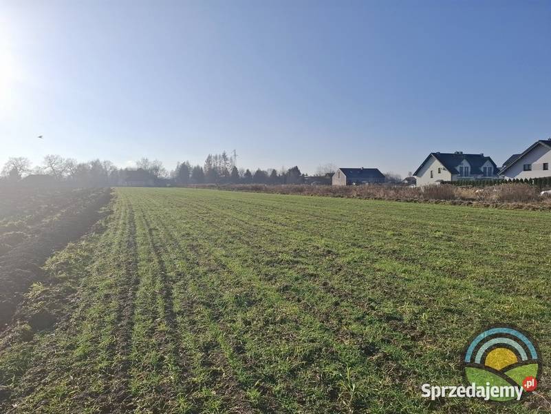 Śledziejowice gm Wieliczka działka budowlana 760 małopolskie