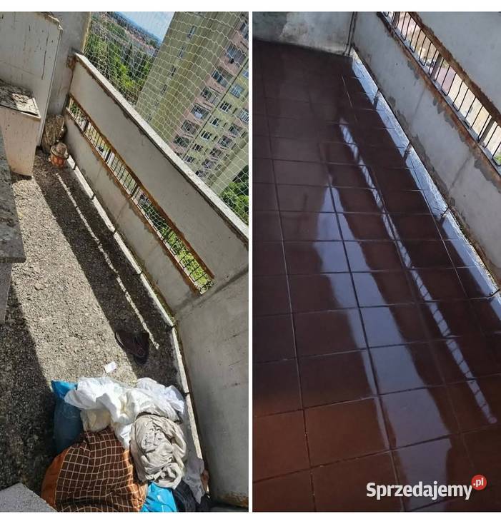 Czyszczenie Balkonów Gołębiach i tarasów Kraków Dezynfekcja i sterylizacja