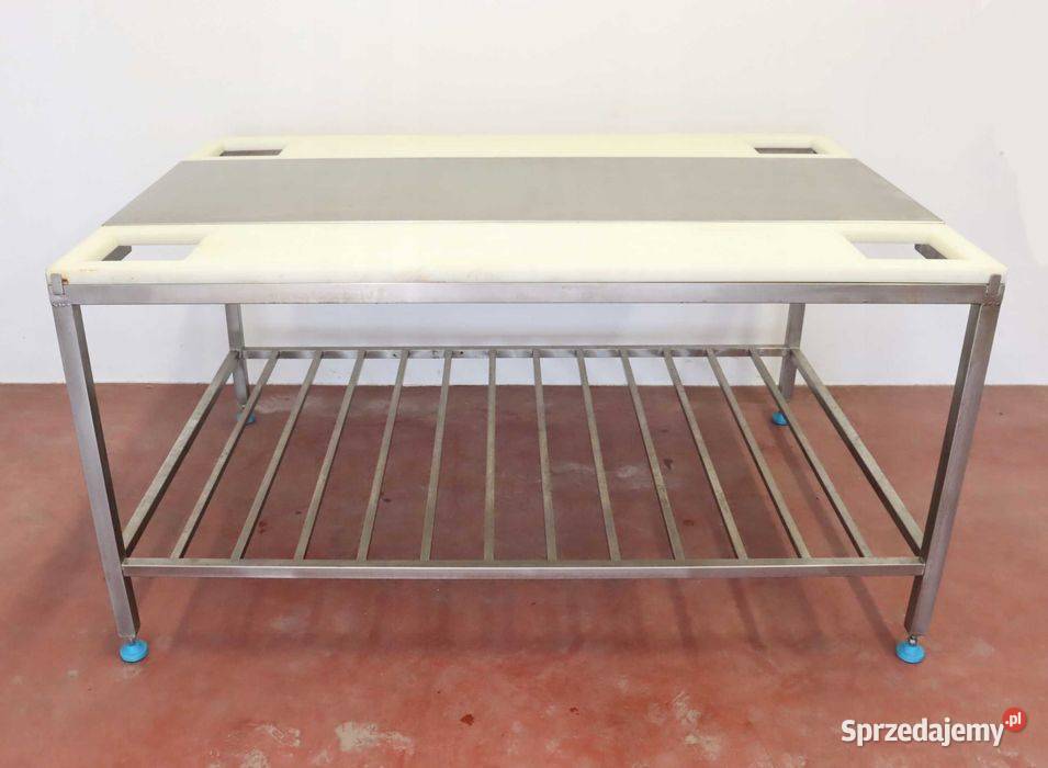 Masarnia Stół rozbiorowy obustronny z wkładami Góra