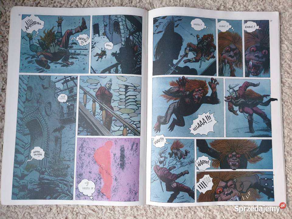 Wiedźmin Geralt wydanie 1 Komiks Fantastyka Gdynia