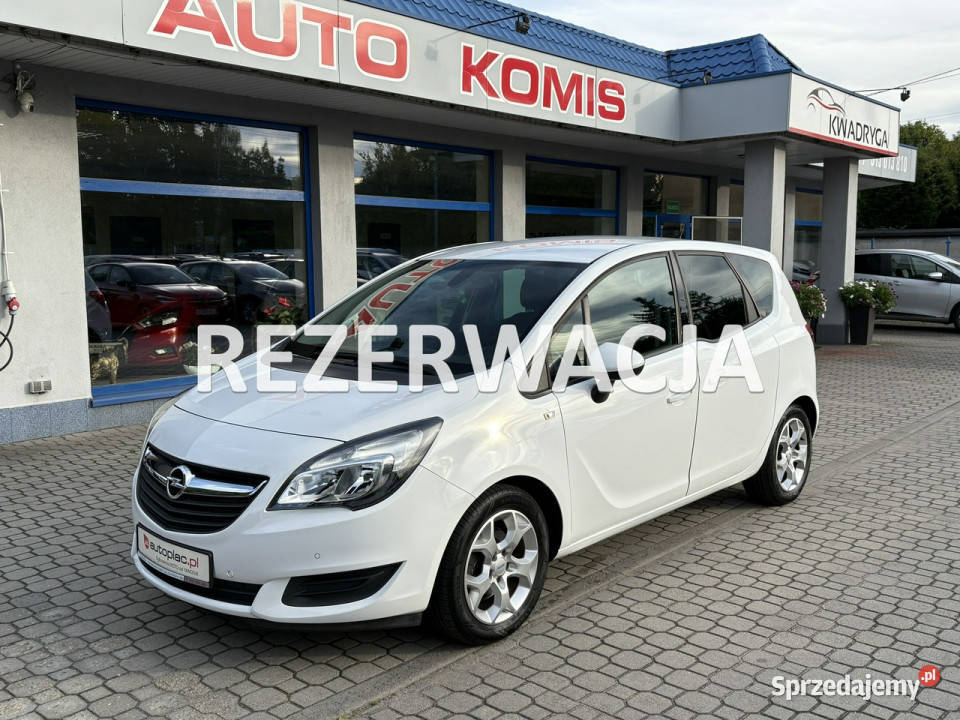 Opel Meriva Rezerwacja II 2010 serwisowany w ASO śląskie