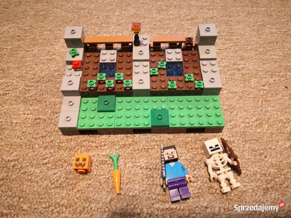Lego Minecraft 4 zestawy komplet 1 Lusowo sprzedam