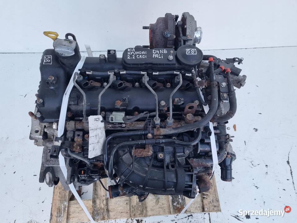 SILNIK KOMPLET Hyundai Santa Fe II 22 CRDI 197 Rudka sprzedam