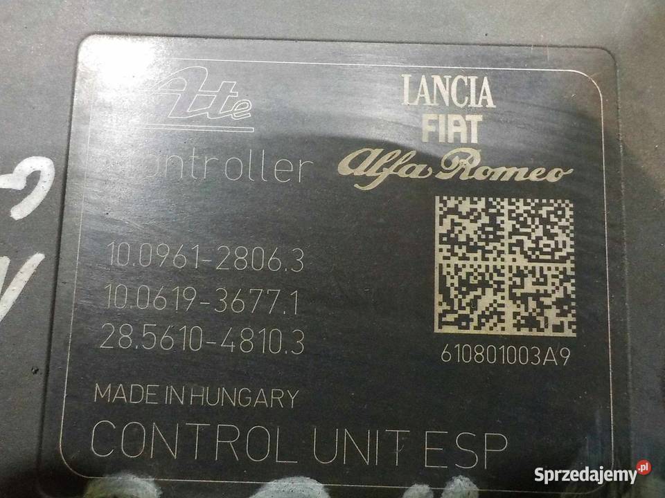 ALFA ROMEO GIULIETTA 14 T 10r pompa ABS 51896323 Suków sprzedam