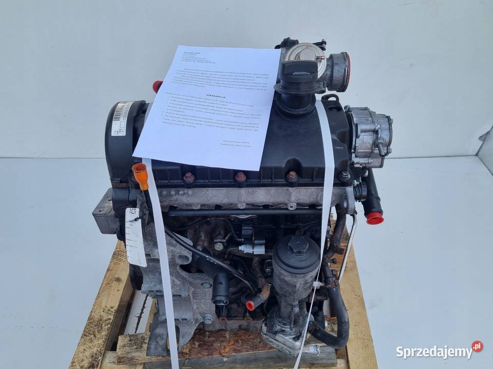 SILNIK KOMPLET VW Transporter T5 19 TDI 85 Rudka