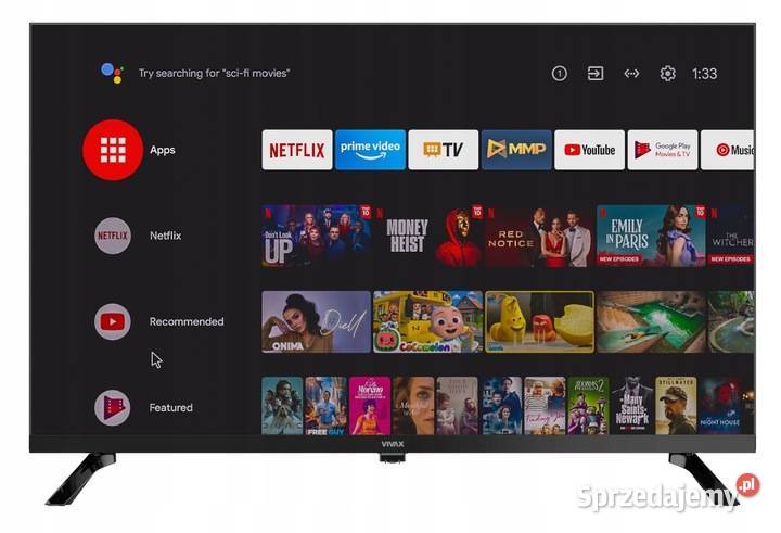 Telewizor SMART TV LED 32 VIVAX 32LE10K Skawina