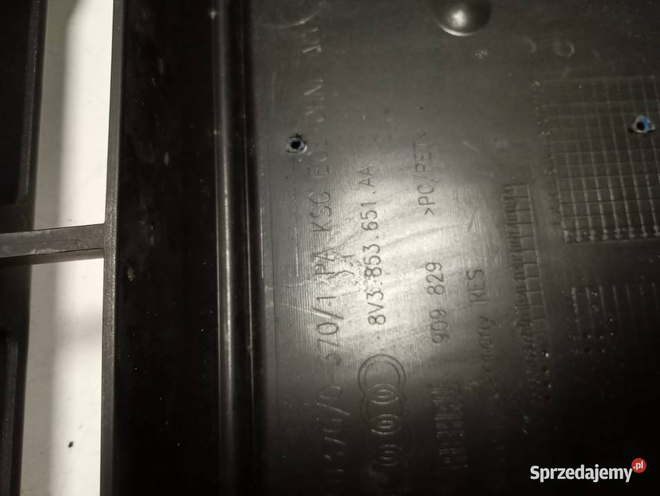 Kratka wlotu powietrza grill Audi A3 8V lifting osobowe