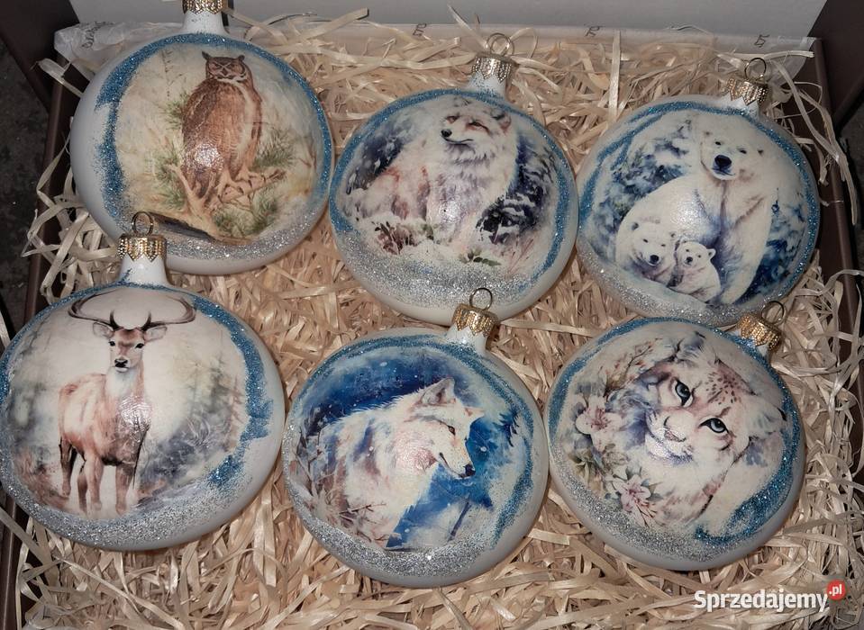 Bombki choinkowe szklane podkarpackie Krosno