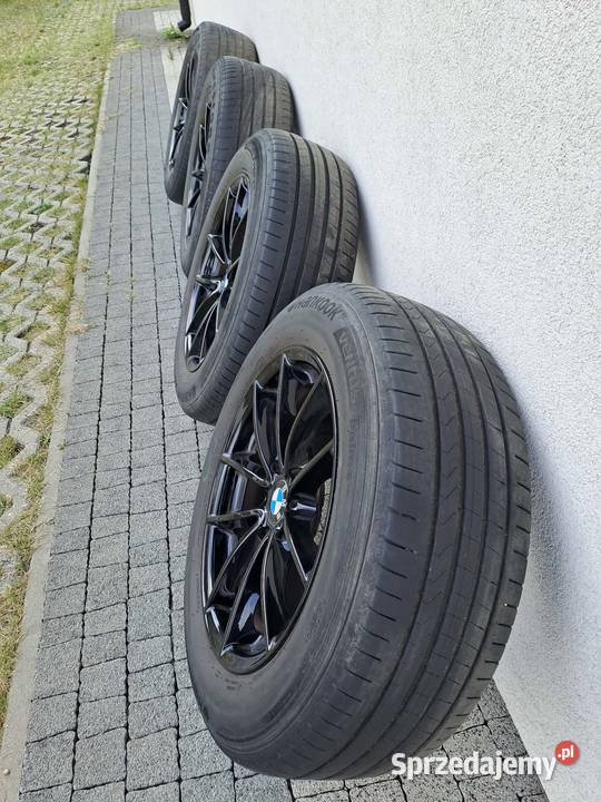 Koła BMW X3 X4 F25 F26 5x120 17 75J ET 32 CZARNE Opony i felgi sprzedam