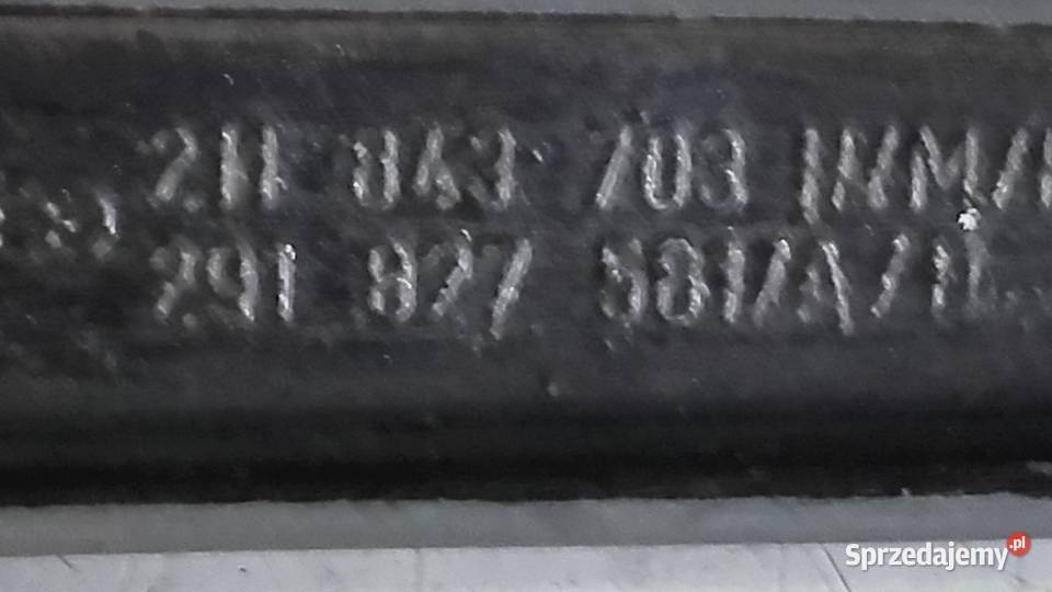 Klamka tylnych drzwi Vw Lt 7596r 211843703 dostawcze Gniewkowo