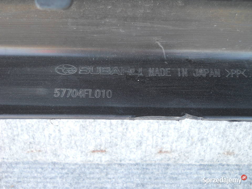 SUBARU XV CROSSTREK 17 ZDERZAK PRZEDNI PRZÓD osobowe Siechnice
