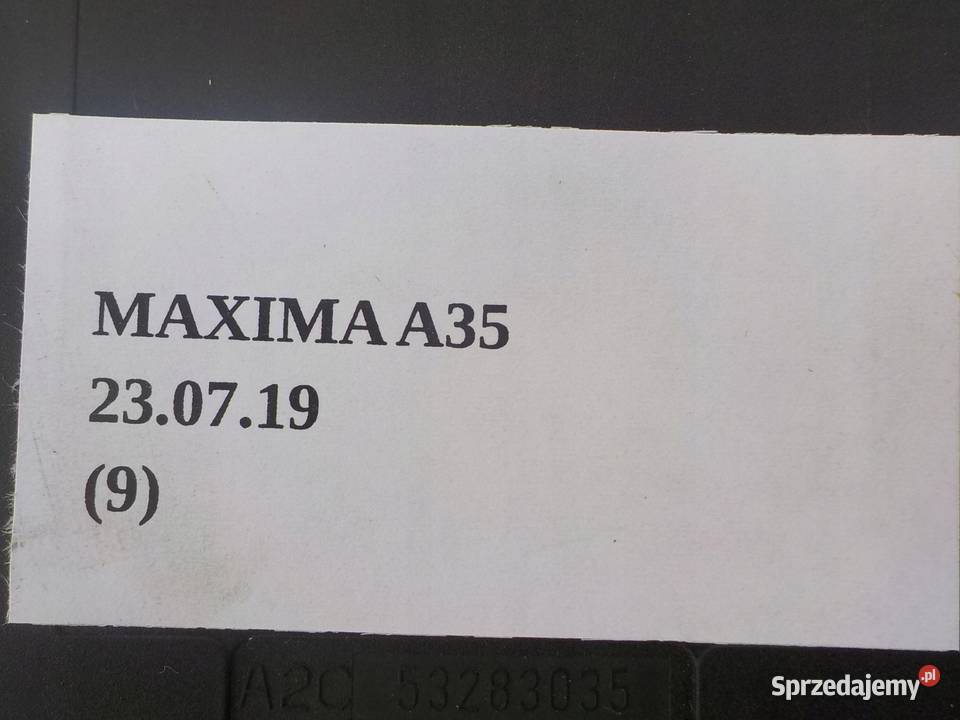 MODUŁ KOMFORTU BCM NISSAN MAXIMA A35 ALTIMA L32 wielkopolskie