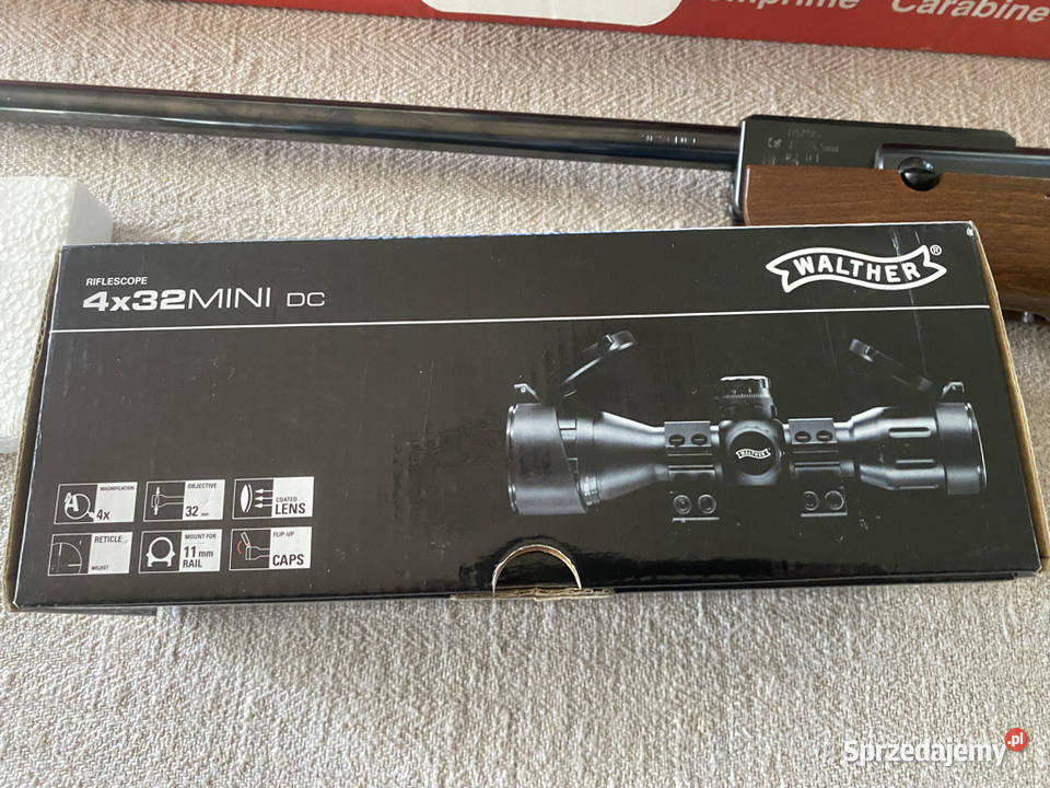 Wiatrówka Weihrauch HW95 luneta Walther 4x32 dolnośląskie Polkowice