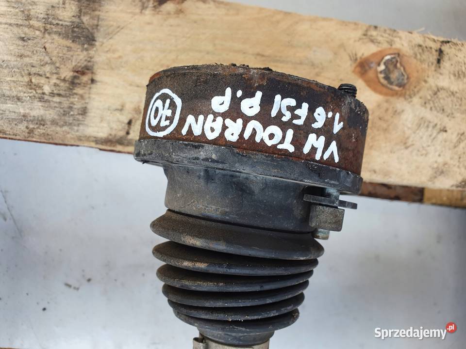 Vw Touran 16 FSI PRAWA PRZEDNIA KA Przód Rudka sprzedam