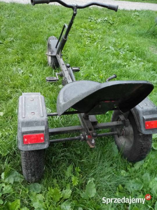 Gokart dzieci i dorosłych na pedały duży Solidny Rowerki podlaskie Sejny sprzedam