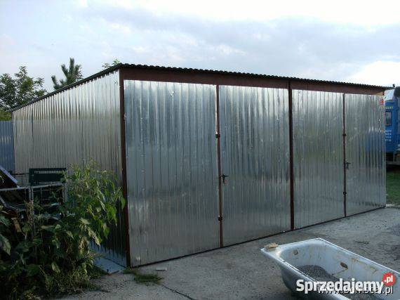 GARAŻ BLASZANY SCHOWEK GARAŻE BLASZANE NA WYMIAR