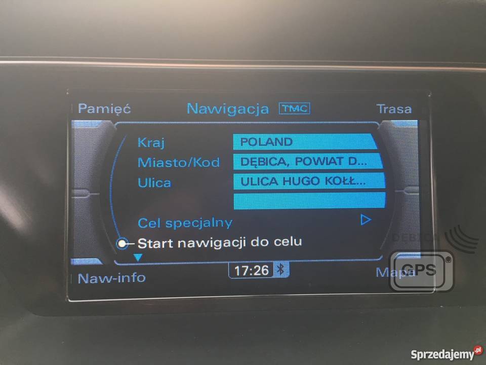Polskie Menu Lektor Audi MMI 3GBasic A4 A5 A6 Q5