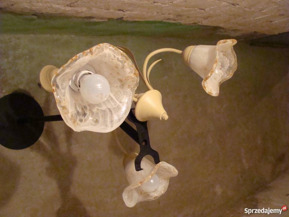Żyrandol lampa wisząca 3 ramienna śląskie Katowice