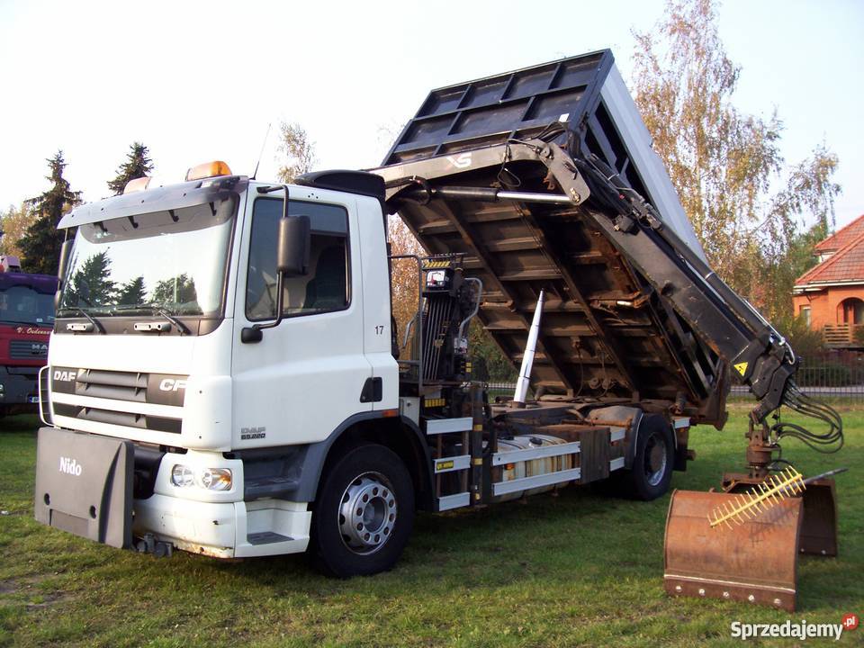 DAF GINAF WYWROTKA 6X6 HDS Gowarzewo