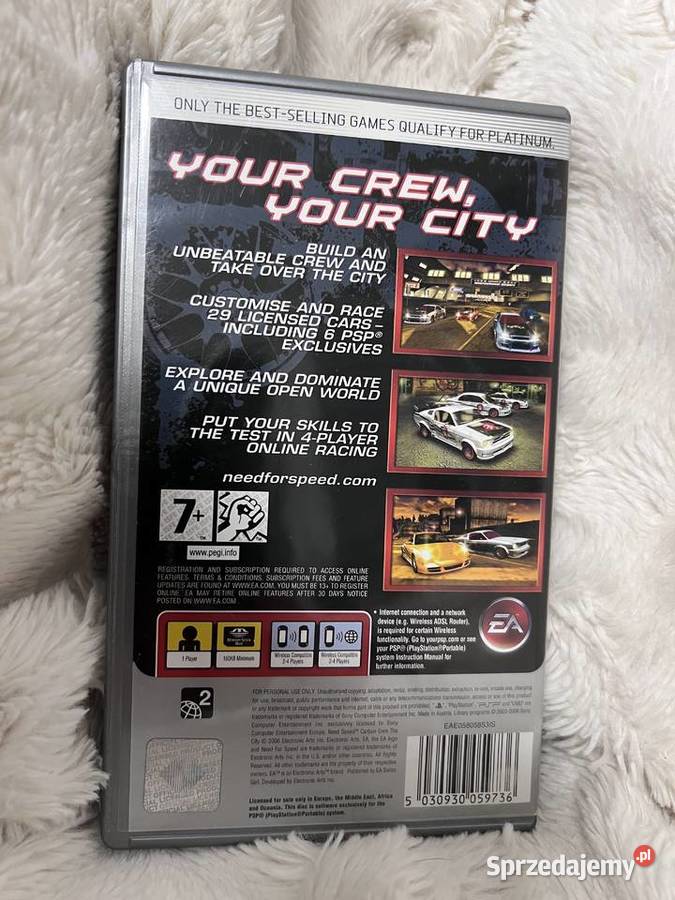 Need for Speed Carbon na PSP Zabrze