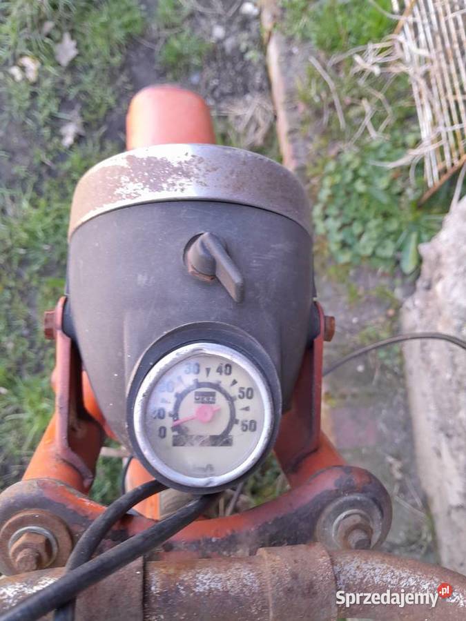 Romet komar 2352w oryginał czerwony uszkodzony Świerzawa