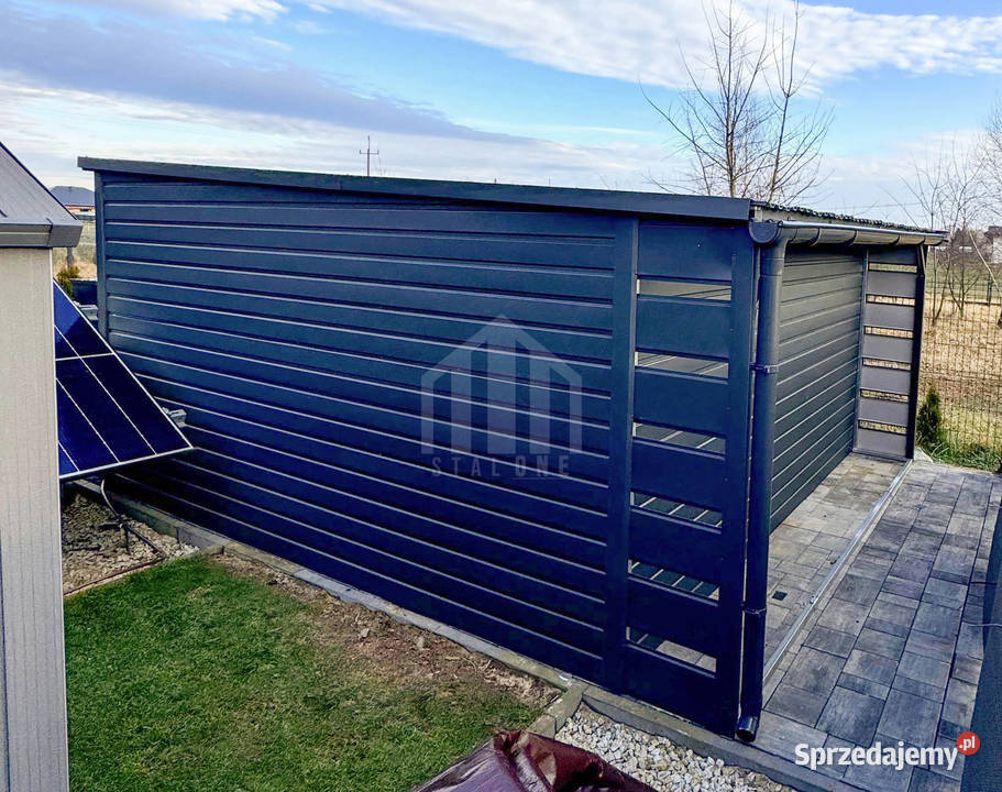 Schowek domek ogrodowy 35x4m wiata brama okno