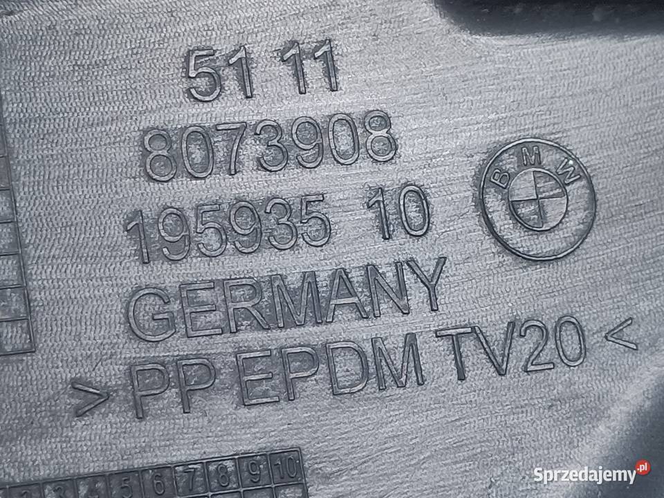 BMW 2 F45 F46 ŚLIZG MOCOWANIE LAMPY osobowe wielkopolskie