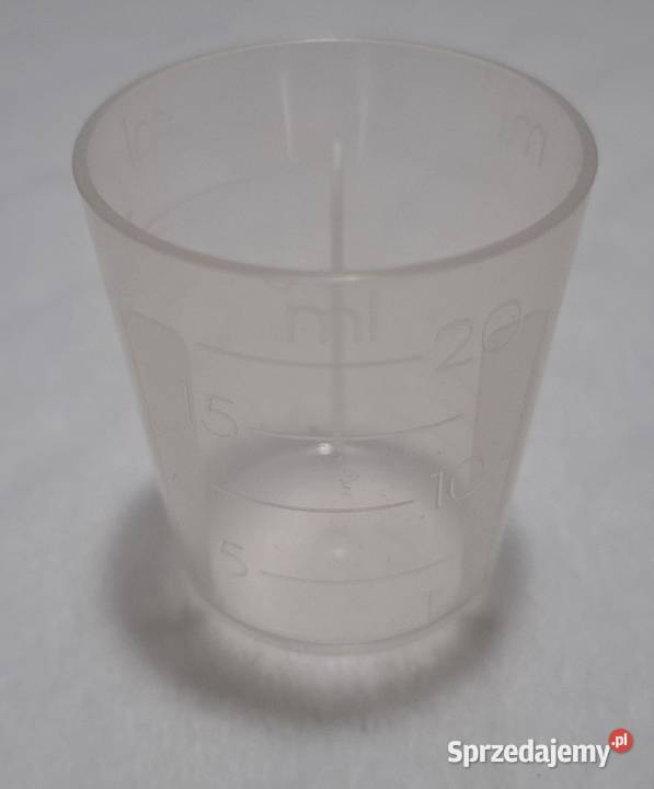 Kieliszek plastikowy miarka ml 120ml 35x4