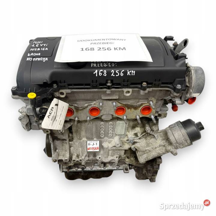 SILNIK N12B16A Mini Cooper R55 R56 R57 16 16V osobowe Silniki kompletne