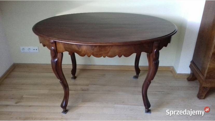 Sprzedam stół mahoniowy owalny 19wieczny