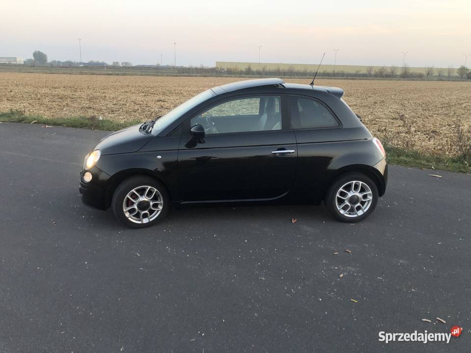 Fiat 500 13 Diesel panorama klima czujniki Poznań