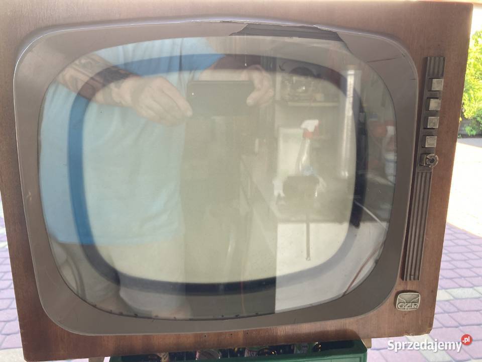 Stary telewizor PRL Kineskopowy Ożarów Mazowiecki