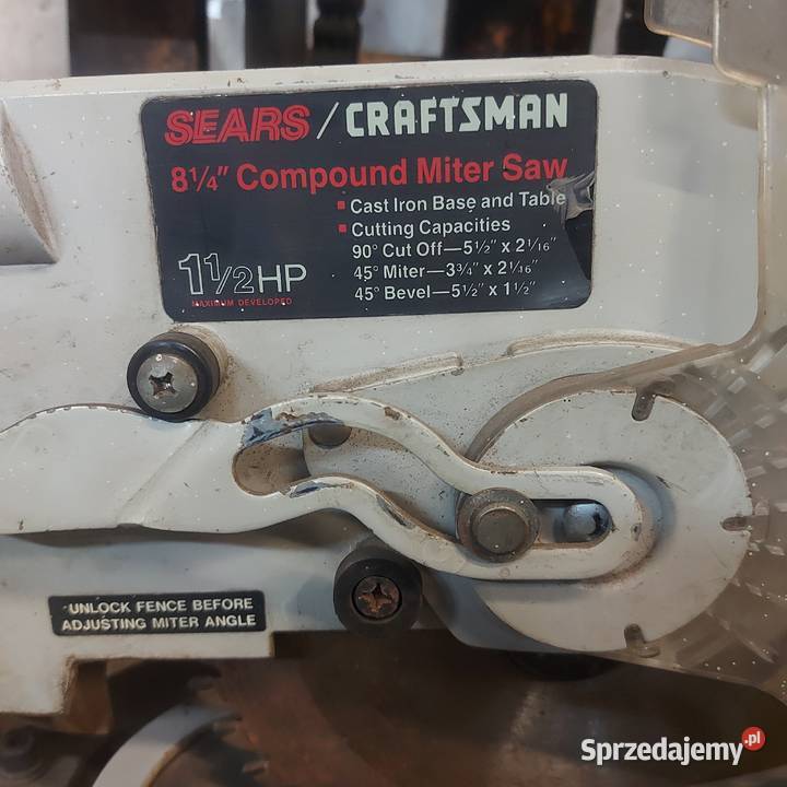 CRAFTSMAN piła tarczowa ukośnica stołowa Nowy Sącz