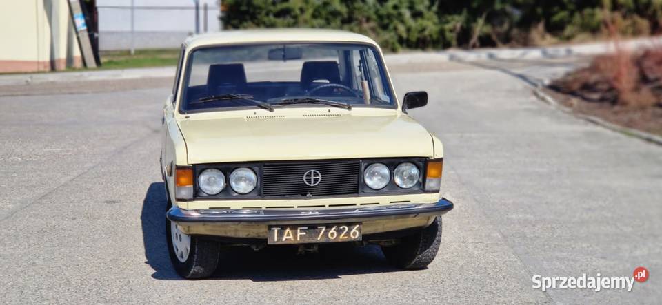 Fiat 125 p 1987r zadbany Rok produkcji 1987 125p