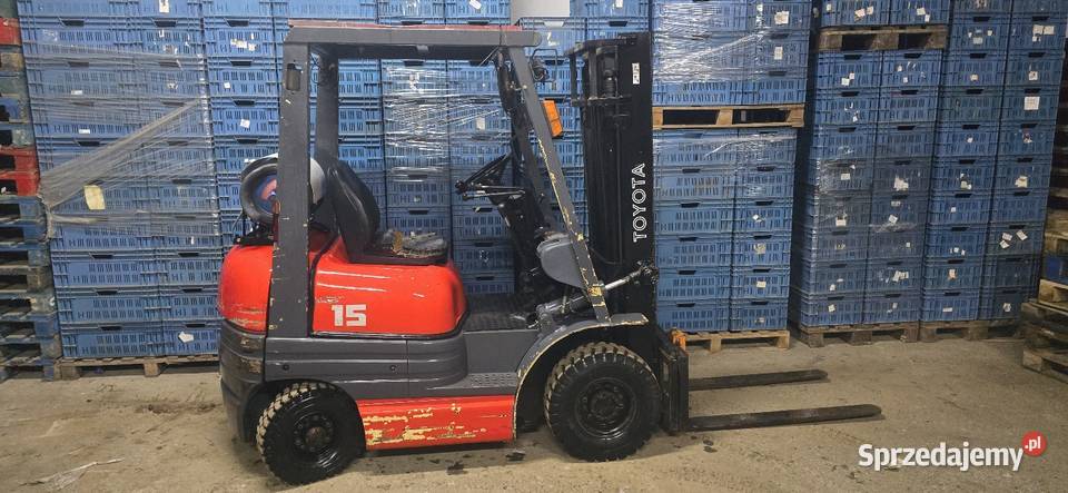 Wózek widłowy TOYOTA 6FGL 1500 udźwig Proszowice