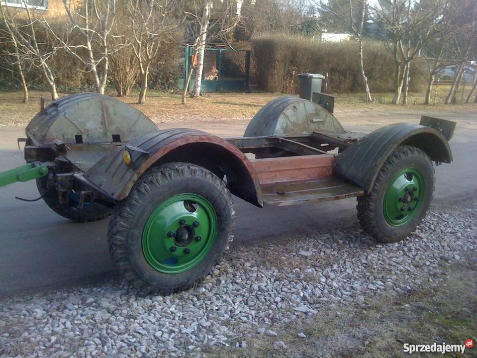 Zabytkowa Przyczepa Wojskowa,Gaz 63,66,Ził,Korytnica.
