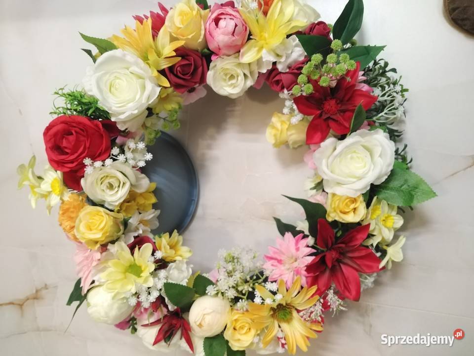 Wianek wiosenny na drzwi Wianki Kielce