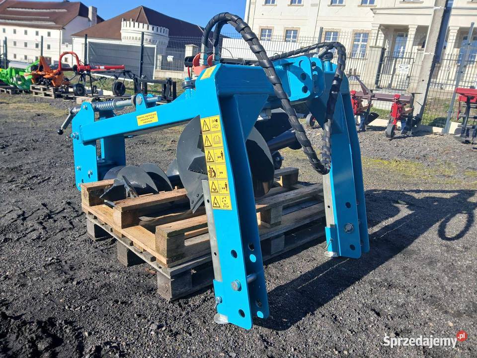 Świder ziemny z posuwem hydraulicznym dolnośląskie Proszówka