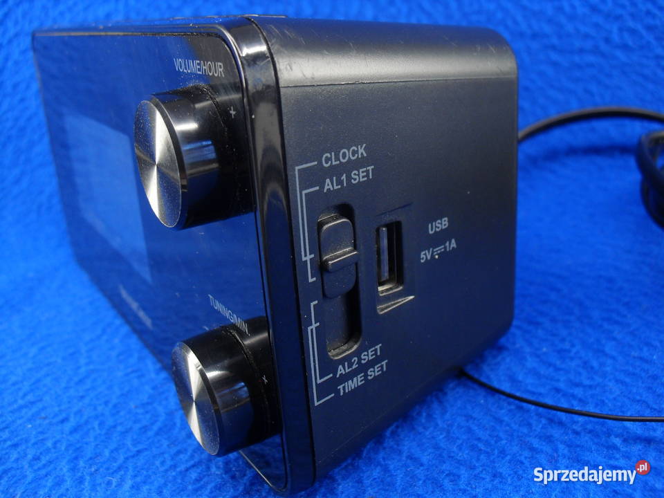 RADIOZEGARBUDZIK Z USB sprzedam