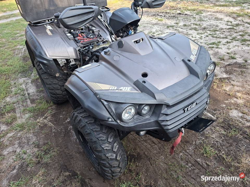 Tgb Blade 550 17r Na Ledach Kufer Hak podkarpackie Kolbuszowa