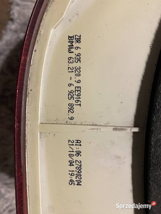 Tylne lampy BMW E61 komplet oryginały osobowe