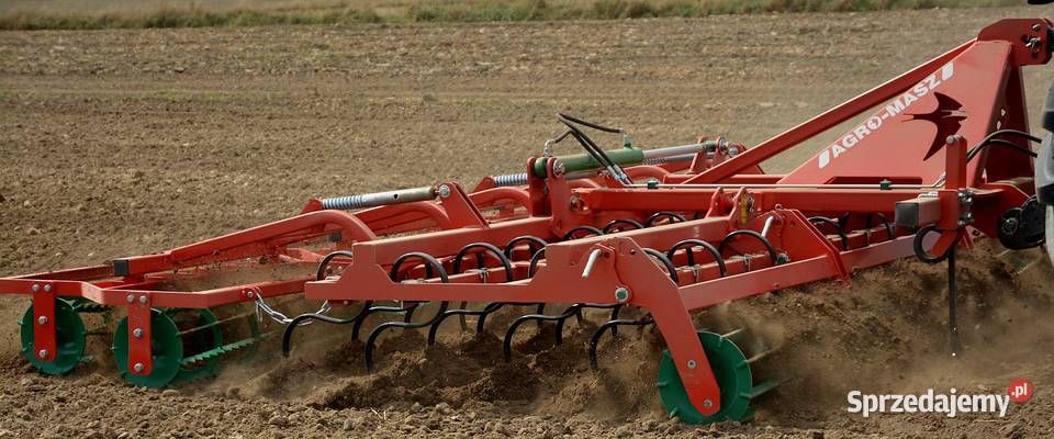 Agregat uprawowy AgroMasz hydraulicznie składany Agregaty Biłgoraj