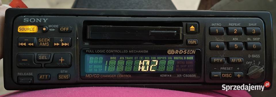Radio magnetofon samochodowy Sony XRC5080R Tyczyn sprzedam